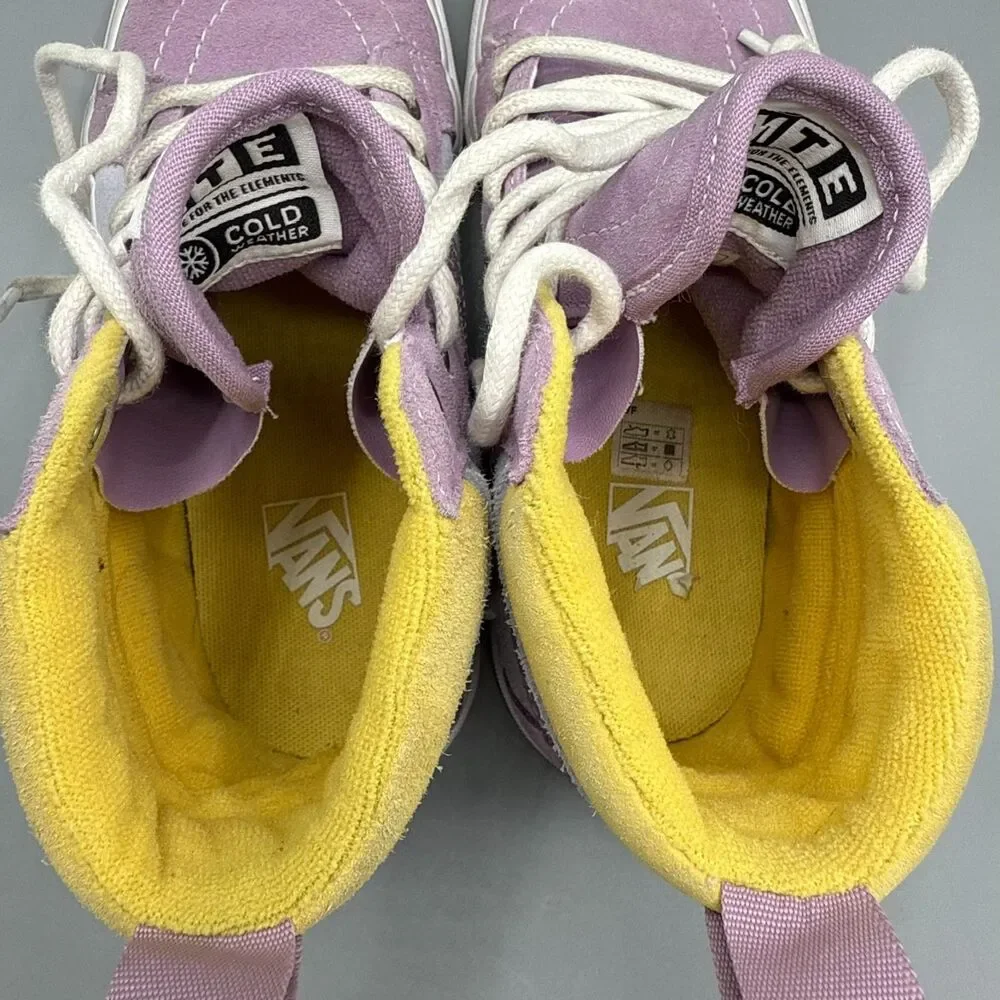Vans Kids MTE Sk8-Hi Zip Shoes Purple Size 2.5